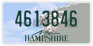4613846  license plate in NH