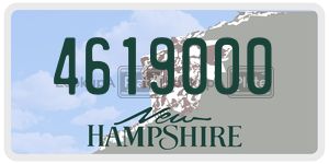 4619000  license plate in NH