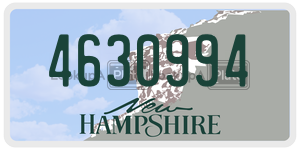 4630994  license plate in NH
