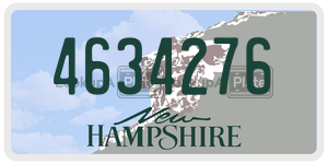4634276  license plate in NH