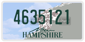 4635121  license plate in NH