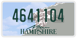 4641104  license plate in NH