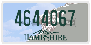 4644067  license plate in NH