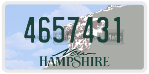 4657431 license plate in New Hampshire