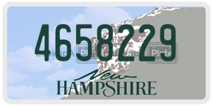 4658229  license plate in NH