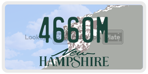 4660M  license plate in NH