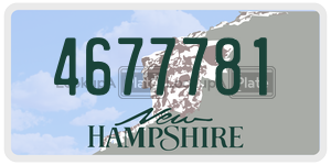 4677781  license plate in NH