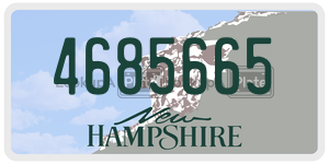 4685665  license plate in NH