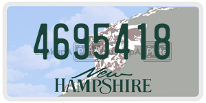 4695418  license plate in NH