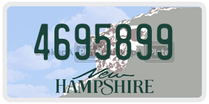 4695899  license plate in NH