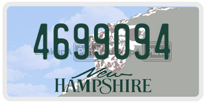 4699094  license plate in NH