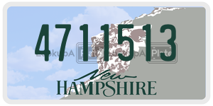 4711513  license plate in NH