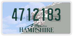 4712183  license plate in NH