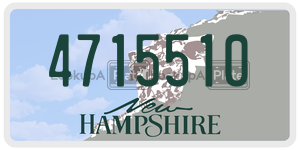 4715510  license plate in NH