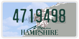 4719498  license plate in NH