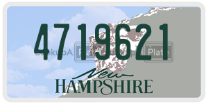 4719621  license plate in NH