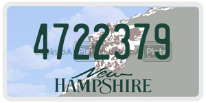 4722379  license plate in NH