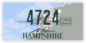 4724  license plate in NH