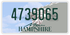 4739065  license plate in NH