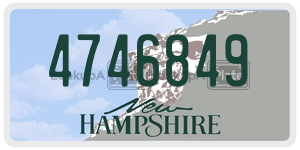 4746849  license plate in NH