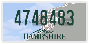 4748483  license plate in NH