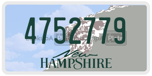 4752779  license plate in NH