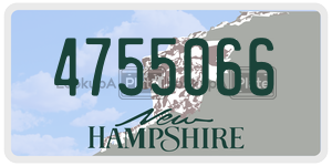 4755066  license plate in NH