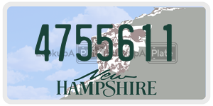 4755611 license plate in New Hampshire