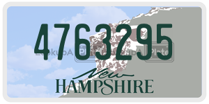 4763295  license plate in NH