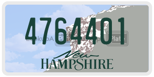 4764401  license plate in NH