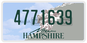 4771639  license plate in NH