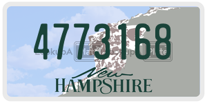 4773168  license plate in NH