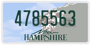 4785563  license plate in NH