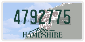 4792775  license plate in NH