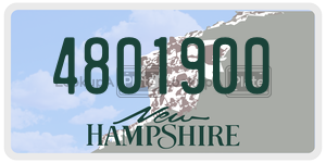 4801900  license plate in NH