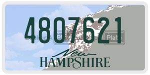 4807621  license plate in NH