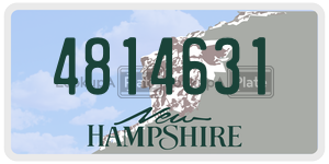 4814631  license plate in NH