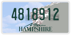 4818912  license plate in NH