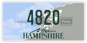 4820  license plate in NH