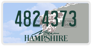 4824373 license plate in New Hampshire