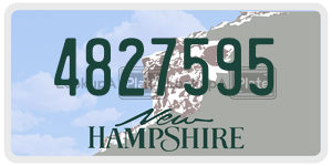 4827595  license plate in NH