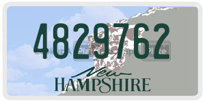 4829762  license plate in NH