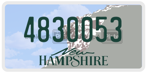 4830053  license plate in NH