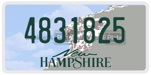 4831825  license plate in NH