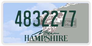 4832277  license plate in NH