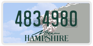 4834980  license plate in NH