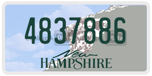 4837886  license plate in NH