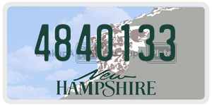 4840133  license plate in NH