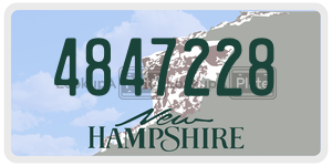 4847228  license plate in NH
