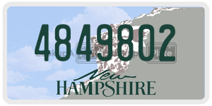 4849802  license plate in NH